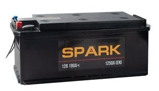 Аккумулятор автомобильный SPARK TT 190 под болт 1250A 1250 А прям. пол. 190 Ач (6СТ-190N3)